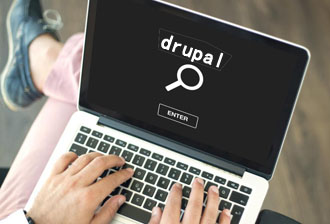 Drupal8.7.6仿制网站首页：用自定义区块把前端静态内容接入后台